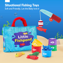 Laden Sie das Bild in den Galerie-Viewer, Toddler Montessori Fishing Toys for 1 Year Old
