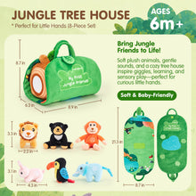 Cargar imagen en el visor de la Galería, My First Plush Jungle Friend Set

