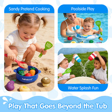 Load image into Gallery viewer, Color Changing Bath Soup Kitchen Playset
