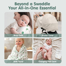 Load image into Gallery viewer, Muslin Swaddle Blankets Bamboo - 4 Types
