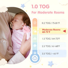 Load image into Gallery viewer, HEART-SHAPED ARMS-UP SLEEP SACK (PINK)
