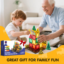 Load image into Gallery viewer, 42PCS MAGNETIC TILES CONSTRUCTION SET
