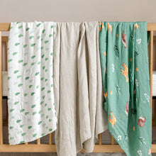 Load image into Gallery viewer, Muslin Swaddle Blankets Bamboo - 4 Types
