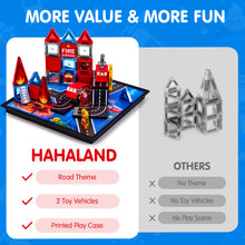 Load image into Gallery viewer, Magnetic Tiles FIire Rescue Set
