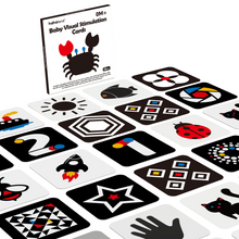 Load image into Gallery viewer, High Contrast Black and White Baby Flashcards
