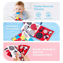 Load image into Gallery viewer, Visual Stimulation Black and White Baby Books
