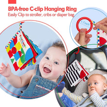Load image into Gallery viewer, Visual Stimulation Black and White Baby Books
