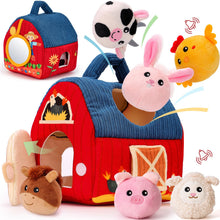 Load image into Gallery viewer, Montessori Farm Animal Set for 6-12 Months
