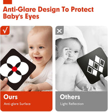 Load image into Gallery viewer, Baby Flash Cards Visual Stimulation Cards
