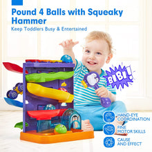 Charger l'image dans la visionneuse de la galerie, Pound Balls Car Ramp Race Track Toddler Toys
