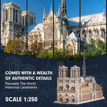 Laden Sie das Bild in den Galerie-Viewer, 3D Puzzles Notre Dame de Paris Church - Hahaland
